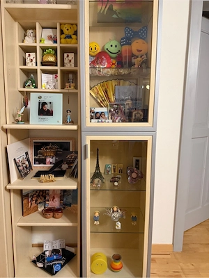 Große Wohnwand   Vitrinenschrank   Regalkombination Bild 5