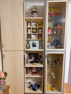 Große Wohnwand   Vitrinenschrank   Regalkombination Bild 3
