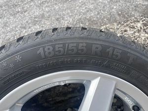 4 Winterkompletträder Skoda Fabia 185 55r15 Bild 3
