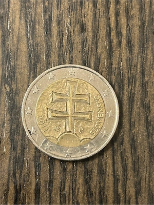 2 Euro Umlaufmünze Slowakei 2011