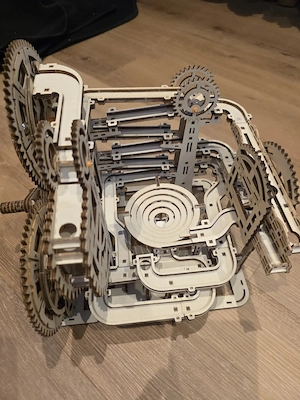 Robotime   ROKR 3D Holzbausatz Murmelbahn (Fertig aufgebaut) Bild 2