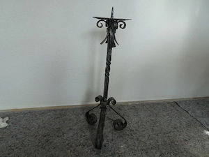 Kerzenständer XXL Kirche oder Haushalt antik Retro vintage Bild 2