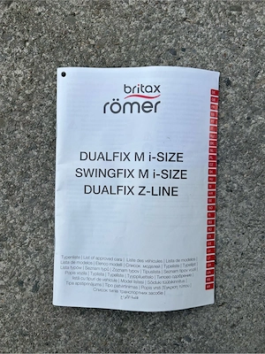 Kindersitz Britax Römer Dualfix M i-Size Bild 2