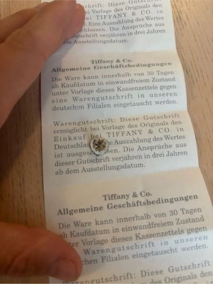 1 St. Tiffany and Co. Ohrring Bild 4