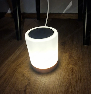 Neu & unbenutzt: 2 LED-Lampen mit Farbwechsel   3-in-1 als Nachtisch, Tisch- oder Hängelampe Bild 4