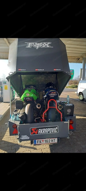 Motorrad Kofferanhänger Bild 3
