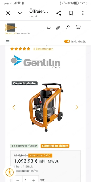 Kompressor Gentilin 330 03 Bild 5