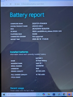 Lenovo MIIX 510 2-in-1 Convertible (i5, 8GB RAM, 256GB SSD) + Stift & Hülle Bild 4