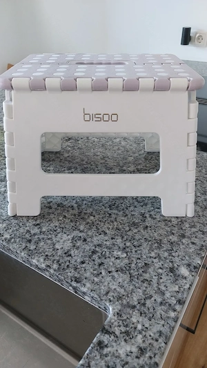 Tritthocker Bisoo lila Neu