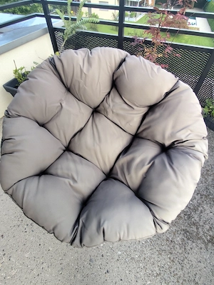 Papasansessel Relaxliege Rattan Bild 3