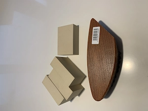 Schuhputz-Set   Bürste & 4 Fleckenradierer Bild 2