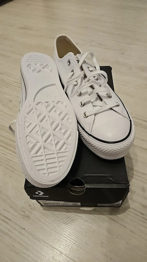 Converse Schuhe Damen, Grösse 42, weiss Bild 4