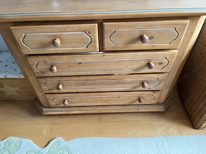 Schöne Massivholz Kommode   Wäschekommode (Landhausstil) Bild 3