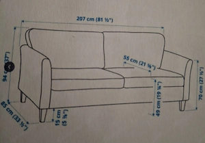 Couch Ikea 2er Bild 2