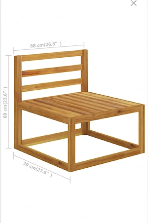 Gartenlounge nur ein Jahr benutzt Bild 4