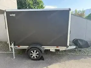 Anhänger, Campinganhänger, Variant, Kofferanhänger, Camping, Wohnwagen Bild 4
