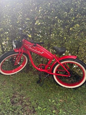 Thunderbolt Elektrofahrrad   Rot Bild 5