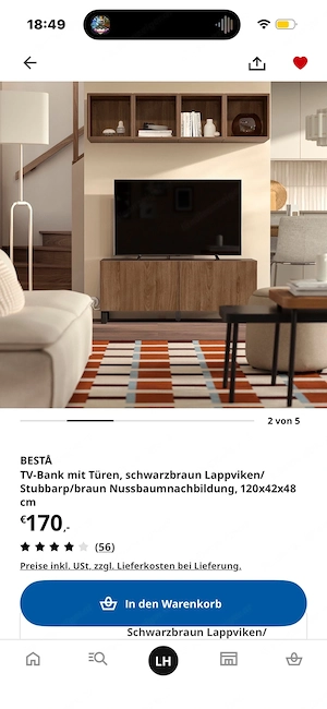 IKEA Best  TV Sideboard Bild 3