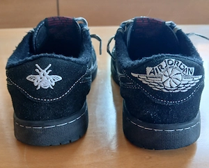 NIKE Jordans, Größe 41, Farbe schwarz Bild 2