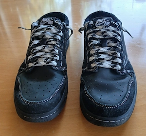 NIKE Jordans, Größe 41, Farbe schwarz Bild 3