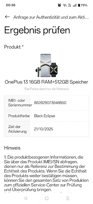 OnePlus 13 - 512 GB   16 GB Ram -EU-Version Dual Sim+( E-sim)  Bild 5