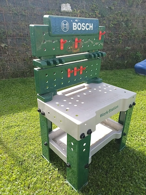  Reserviert Werkbank, Kinderwerkbank, Work Station  Bild 1