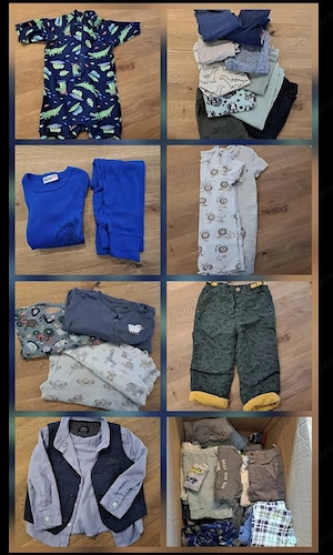 Kleiderpaket Junge 86 92 Bild 2