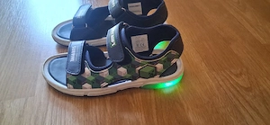 Minecraft Kinder Sandalen mit Lichter Neu Gr.31 Bild 2