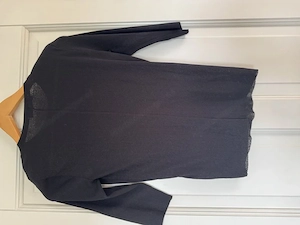 Strickshirt in schwarz Bild 3
