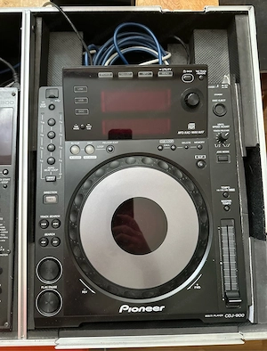 Pioneer DJ-Set   2  CDJ-900 + DJM-800 + Flightcase + Kabel | voll funktionsfähig Bild 5
