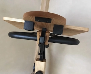 MANUFACTUM Nohrd Bike Fahrrad-Ergometer mit iPad-Holzauflage Bild 4