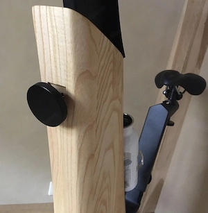 MANUFACTUM Nohrd Bike Fahrrad-Ergometer mit iPad-Holzauflage Bild 3