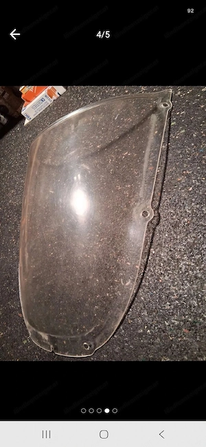 Yamaha YZF Thunderace 1000r Auspuff Windschild Orginal  Bild 2
