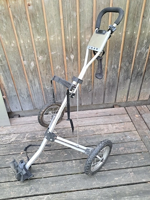 Wagen für Golftasche Bild 4
