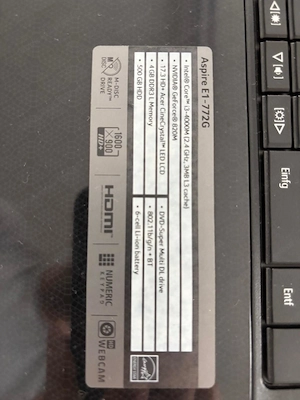 Acer Aspire E1-772G   17,3 Zoll Laptop Bild 5