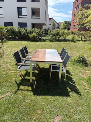 Gartenmöbel zu verkaufen (Tisch mit 6 Stühlen) Bild 5