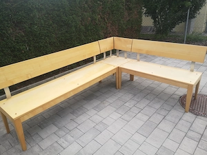 Massiver Ahornbank Bild 2
