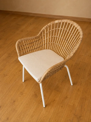 Rattan Stuhl Neu