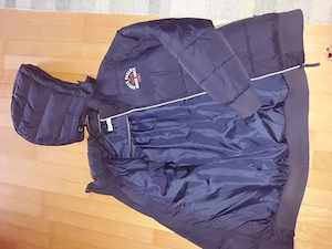 Winterjacke dunkelblau Bild 2