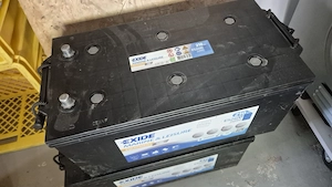 Exide Gel Batterien 210Ah, Camper, Gartenlaube, Solar Bild 2