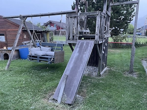 Alten Winnetoo Schaukel- und Spielturm ist gegen der Abbau gratis abzugeben  Bild 5