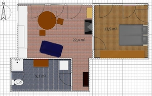 2-Zimmer Wohnung in Silbertal Bild 2