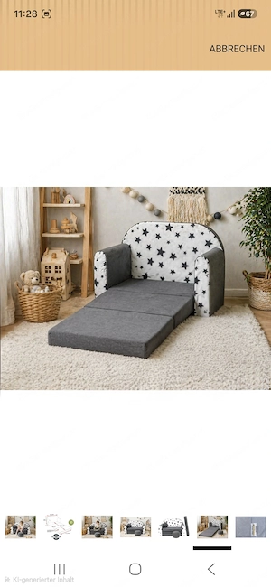 Kindersofa  Bild 2
