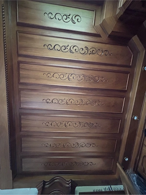 Holzdecken geschnitzt Bild 2
