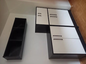 Kasten dreiteilig zu verkaufen (Ikea BILLY) Bild 2