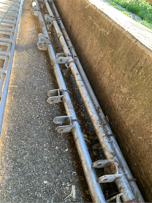 Aufstallung Selbstfanggitter Liegeboxen Bild 4