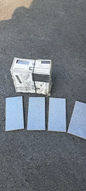 Bodenfliese Euramic Grau gesprenkelt Bild 2