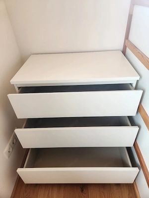 Ikea Kommode Malm 3 Stück Bild 2