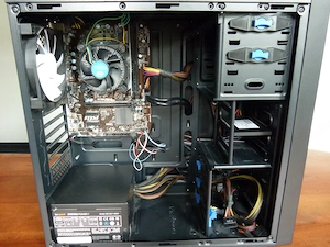 Office-PC Intel i7-6700, 8 GB, 512 GB SSD, leise, Win 11 Bild 2