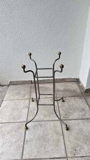 Stehtischchen 2 Stück 95 cm hoch, 1 Stück 60 cm